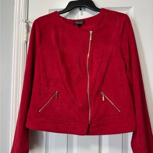 Red Women's Blazer